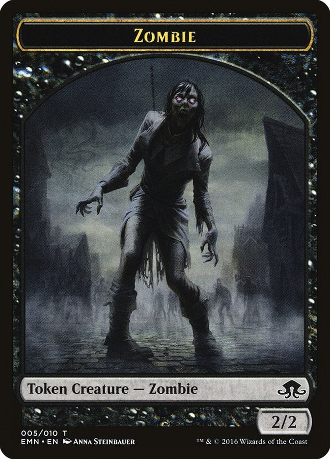 Zombie Token (005) (5) (Eldritch Moon)
