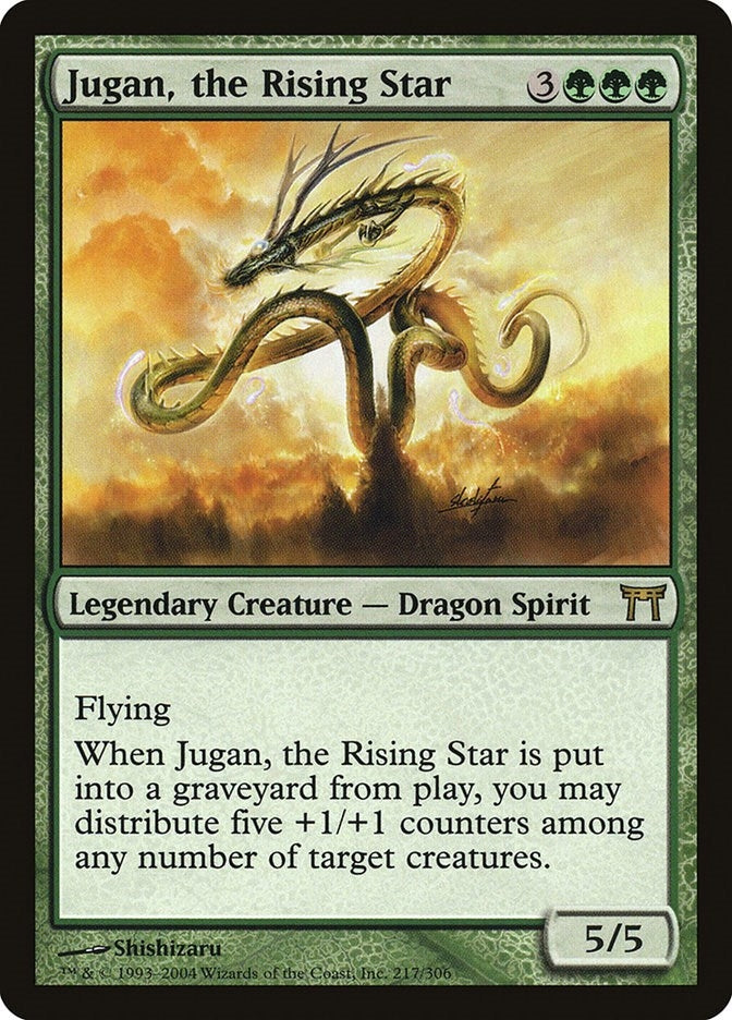 Jugan, the Rising Star (217) (Champions of Kamigawa)