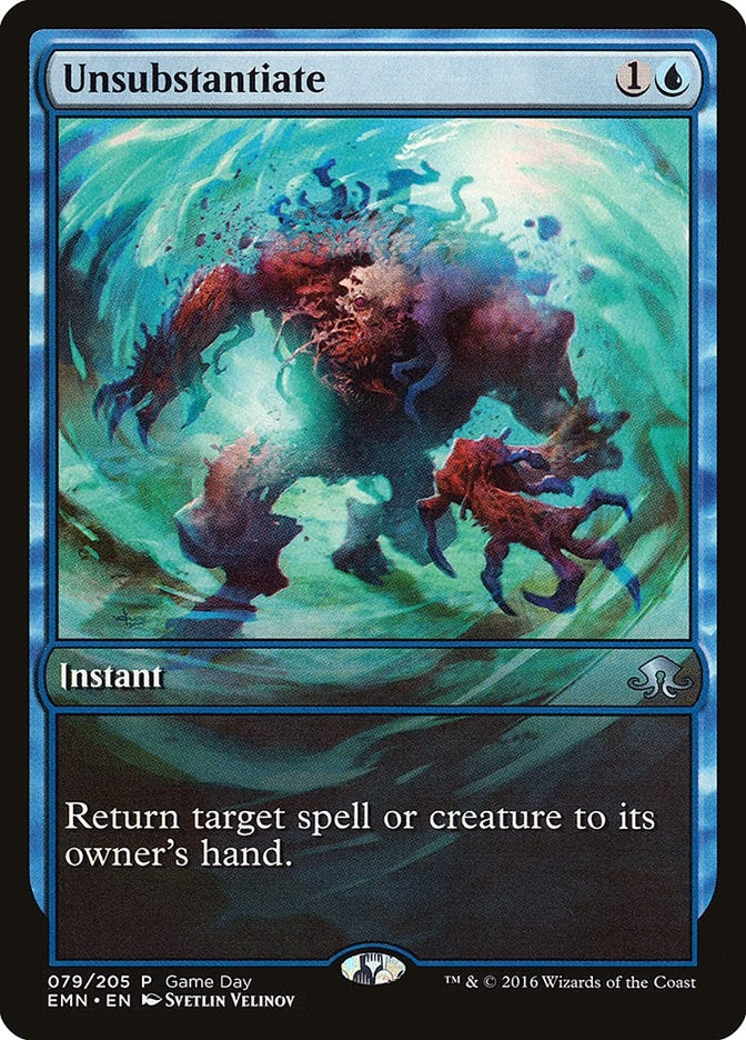 Unsubstantiate (79) (Game Day & Store Championship Promos)