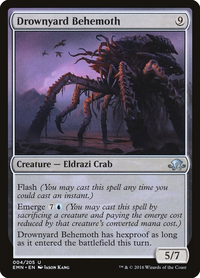Drownyard Behemoth (4) (Eldritch Moon)