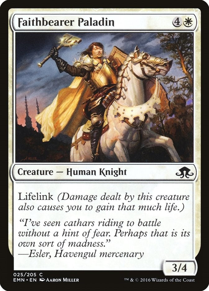Faithbearer Paladin (25) (Eldritch Moon)