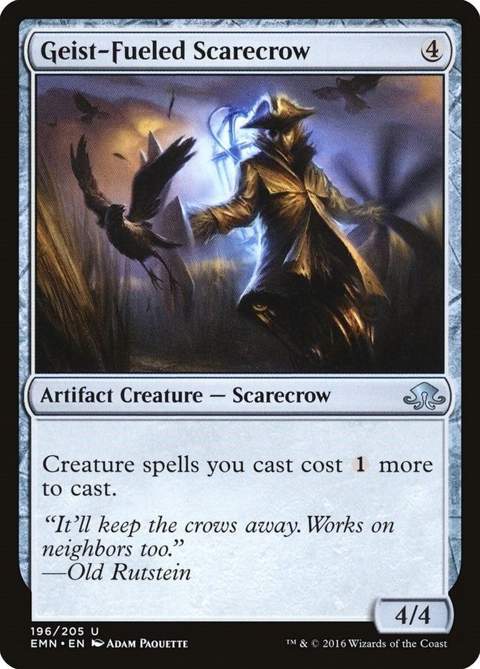 Geist-Fueled Scarecrow (196) (Eldritch Moon)