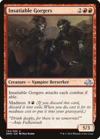 Insatiable Gorgers (134) (Eldritch Moon)