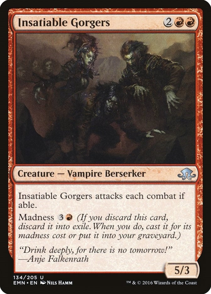 Insatiable Gorgers (134) (Eldritch Moon)