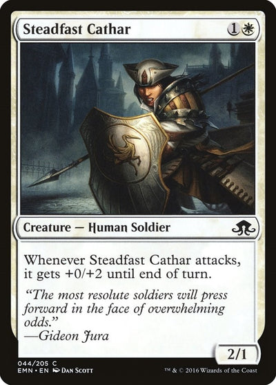 Steadfast Cathar (44) (Eldritch Moon)