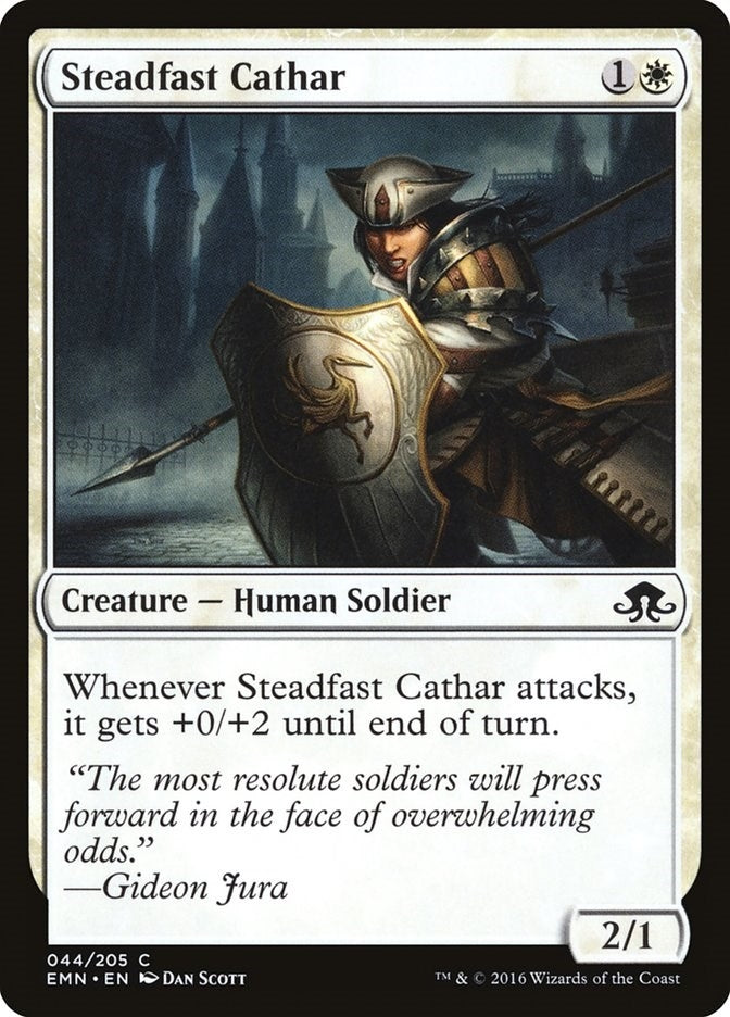 Steadfast Cathar (44) (Eldritch Moon)