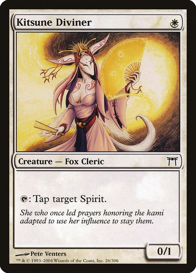 Kitsune Diviner (26) (Champions of Kamigawa)