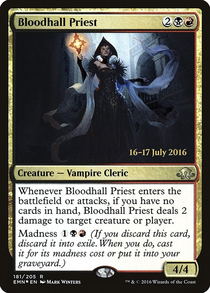 Bloodhall Priest (181) (Prerelease Cards)