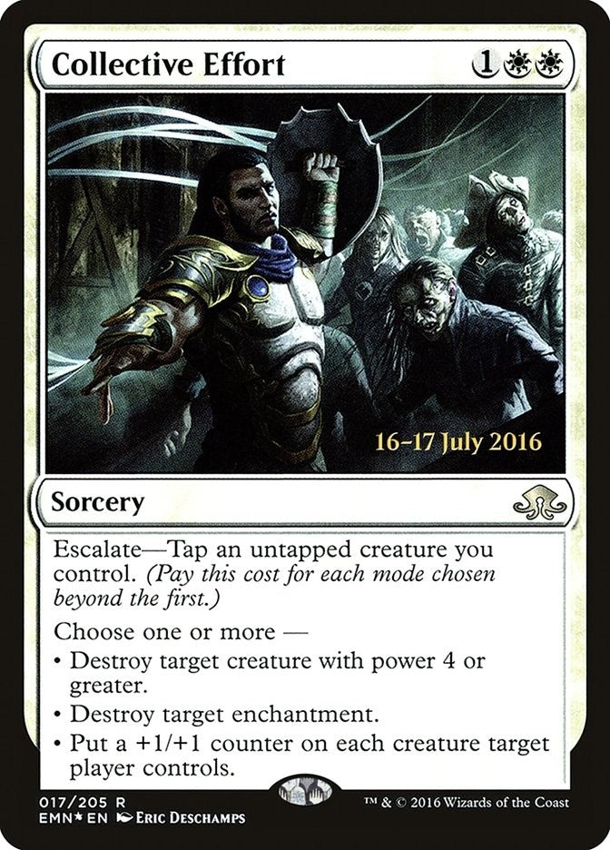 Collective Effort (17) (Prerelease Cards)