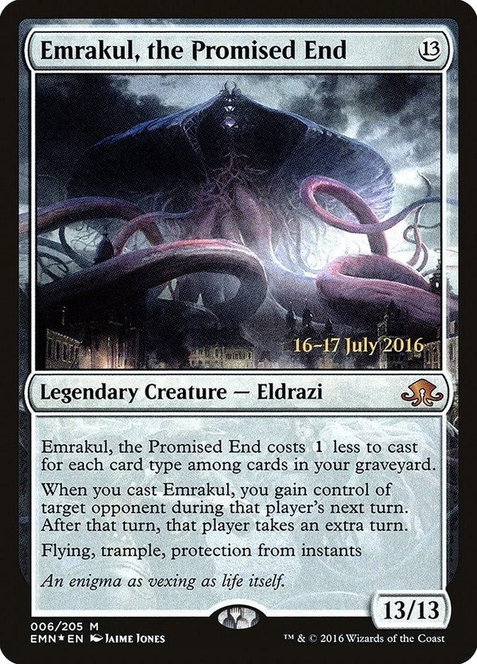Emrakul, the Promised End (6) (Prerelease Cards)