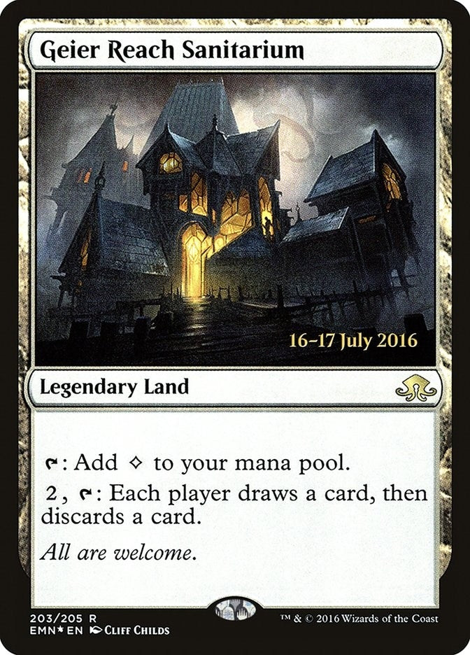 Geier Reach Sanitarium (203) (Prerelease Cards)