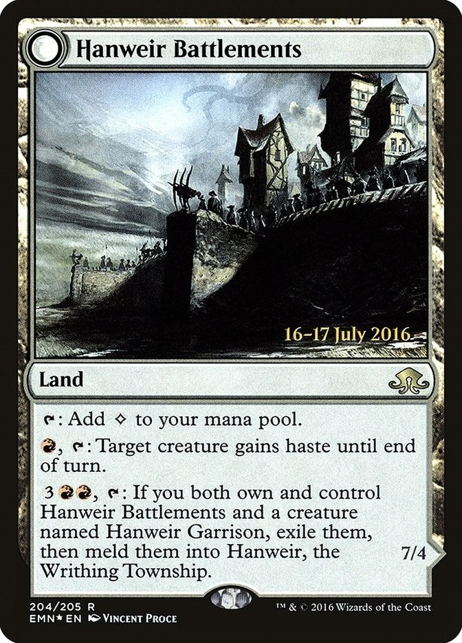 Hanweir Battlements (204) (Prerelease Cards)