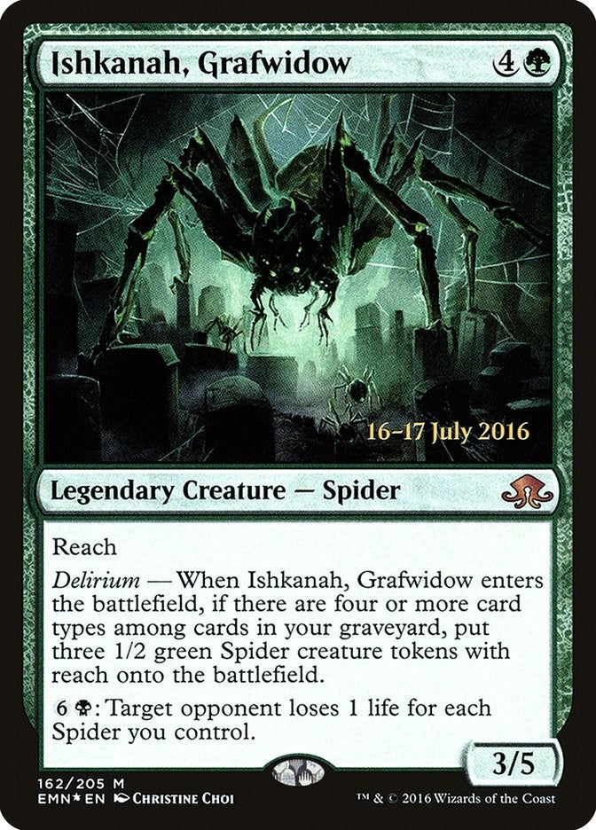 Ishkanah, Grafwidow (162) (Prerelease Cards)