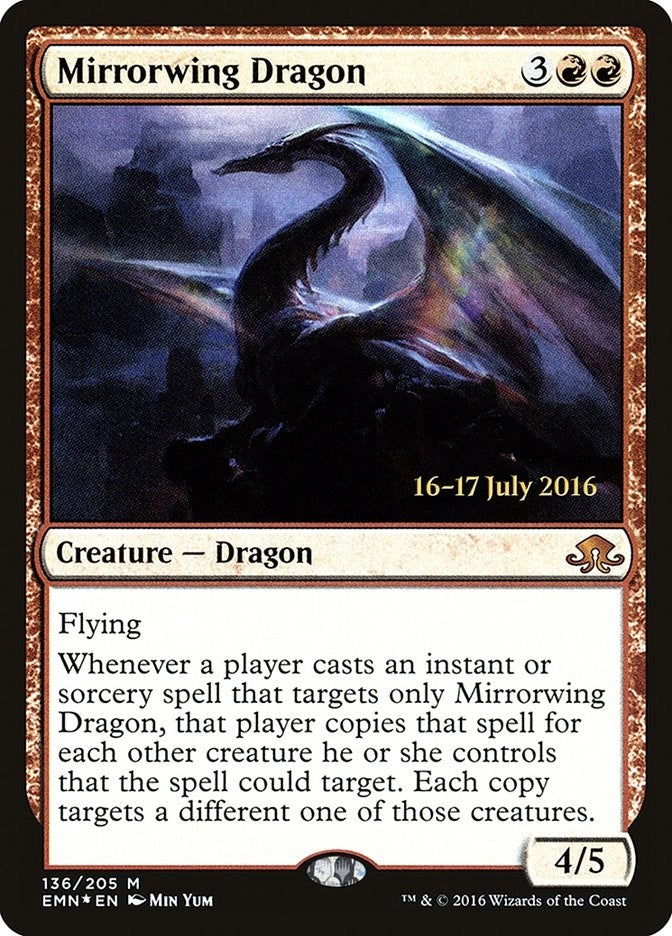 Mirrorwing Dragon (136) (Prerelease Cards)