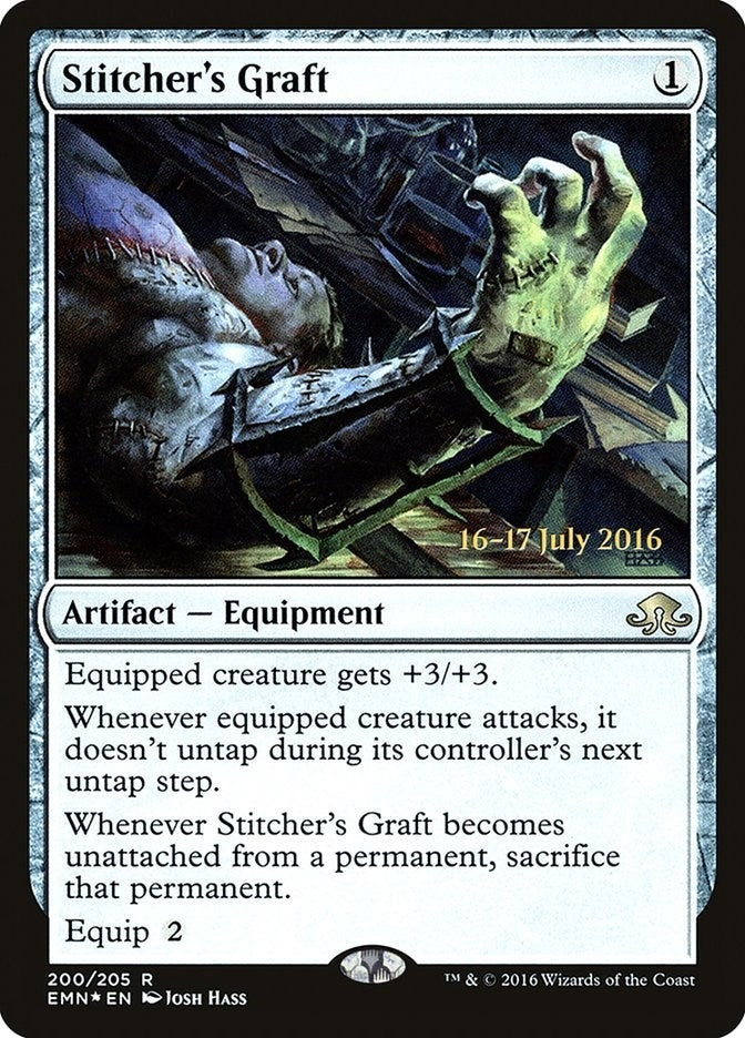 Stitcher's Graft (200) (Prerelease Cards)