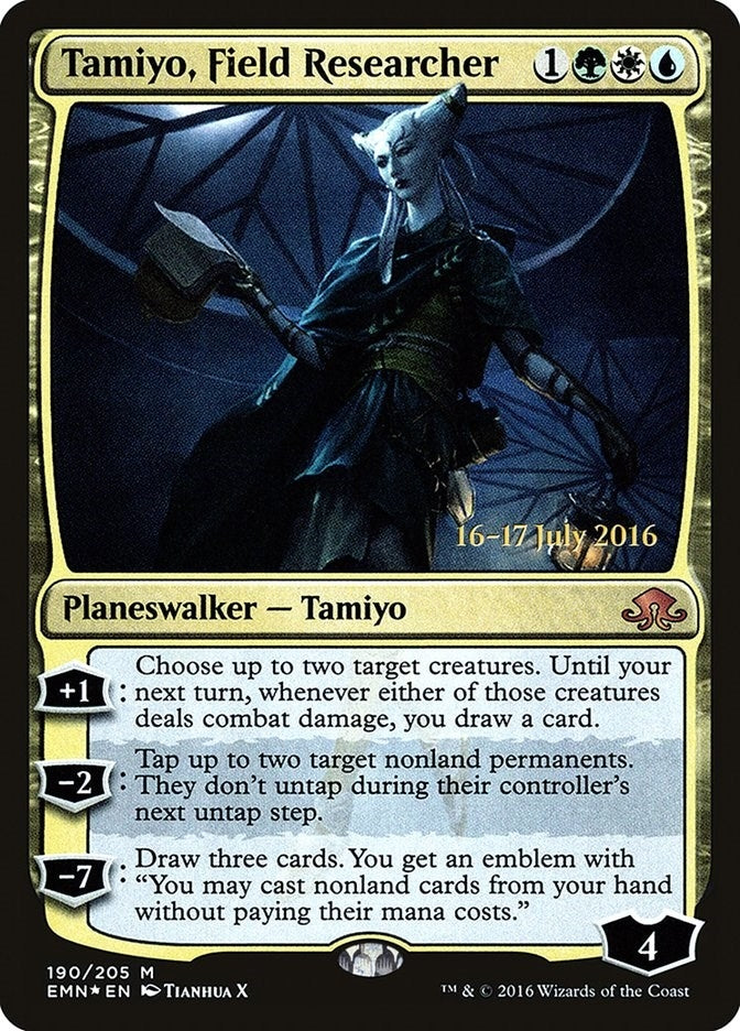 Tamiyo, Field Researcher (190) (Prerelease Cards)