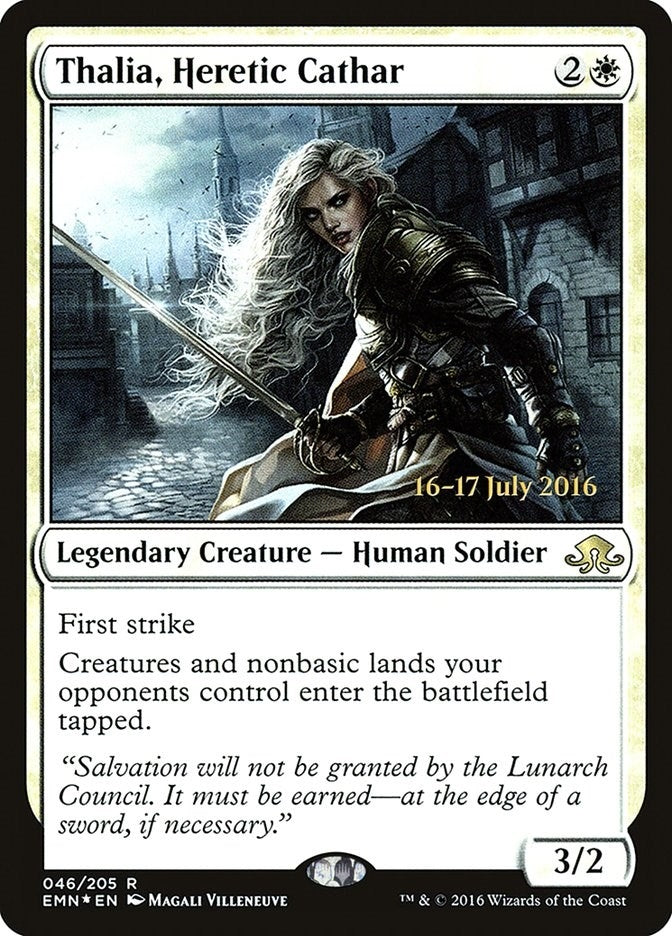 Thalia, Heretic Cathar (46) (Prerelease Cards)