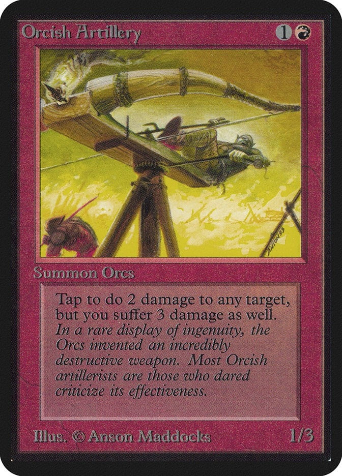 Orcish Artillery (Alpha Edition)