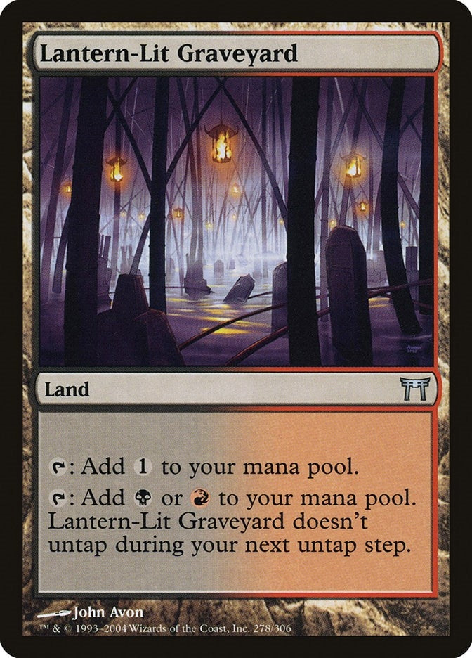 Lantern-Lit Graveyard (278) (Champions of Kamigawa)