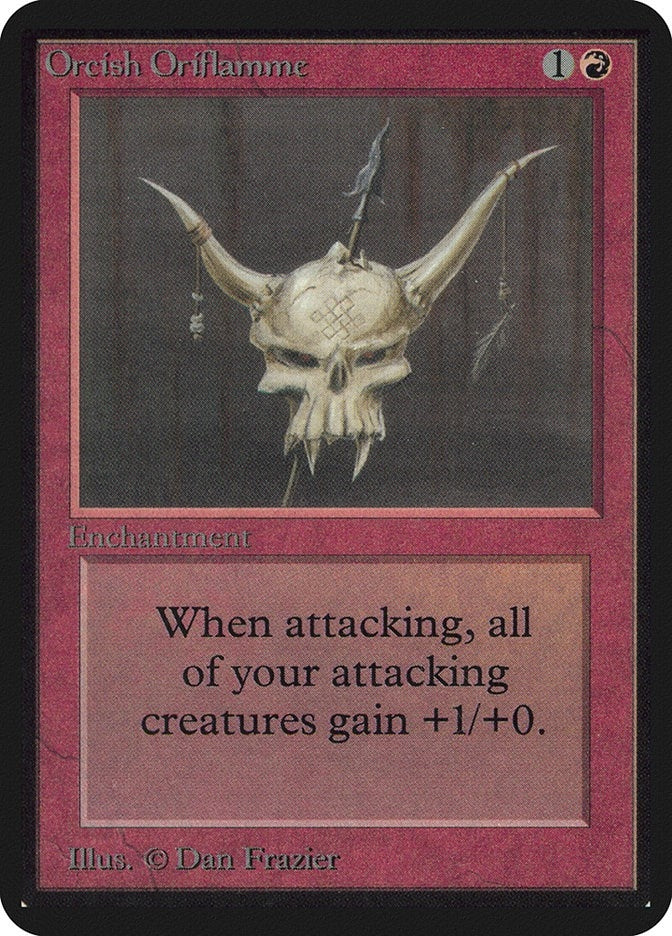 Orcish Oriflamme (Alpha Edition)