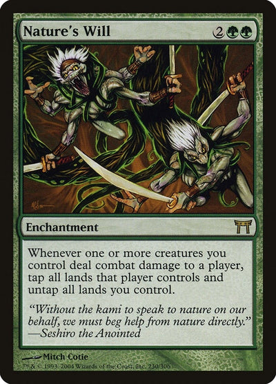 Nature's Will (230) (Champions of Kamigawa)