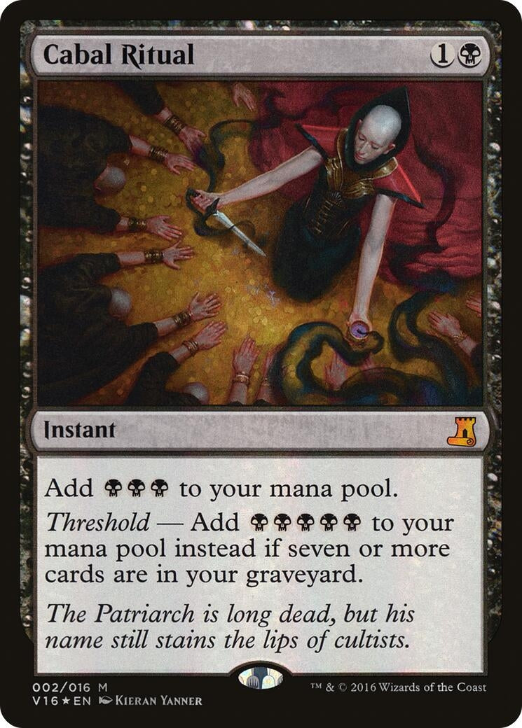 Cabal Ritual (2) (From the Vault: Lore)