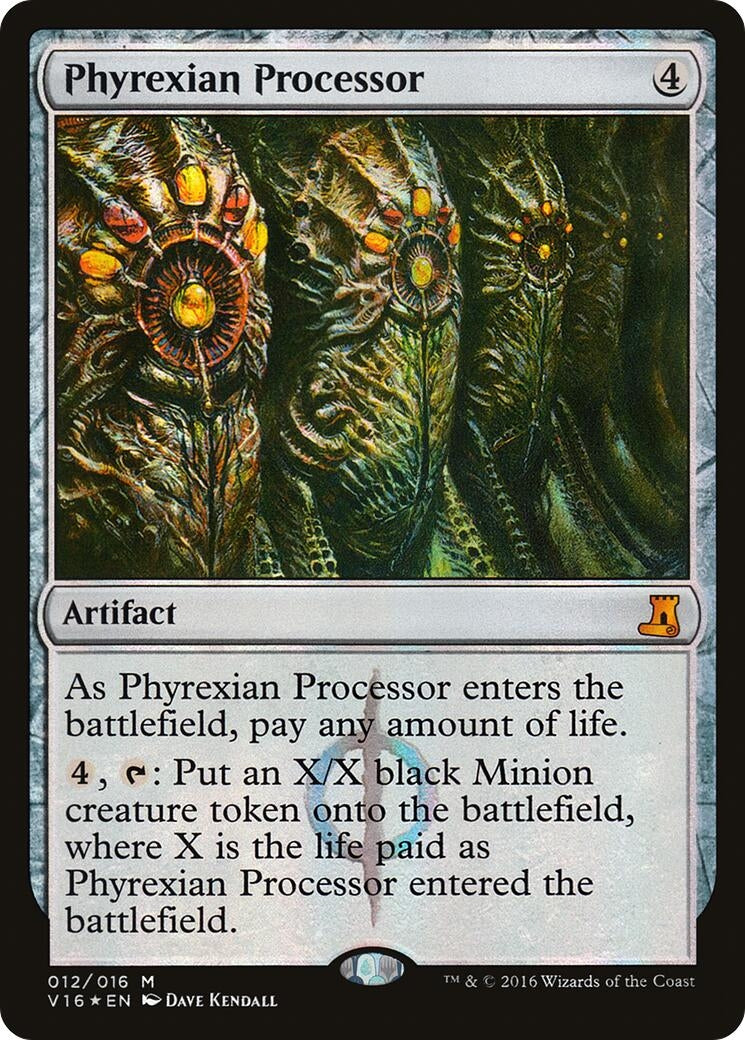 Phyrexian Processor (12) (From the Vault: Lore)