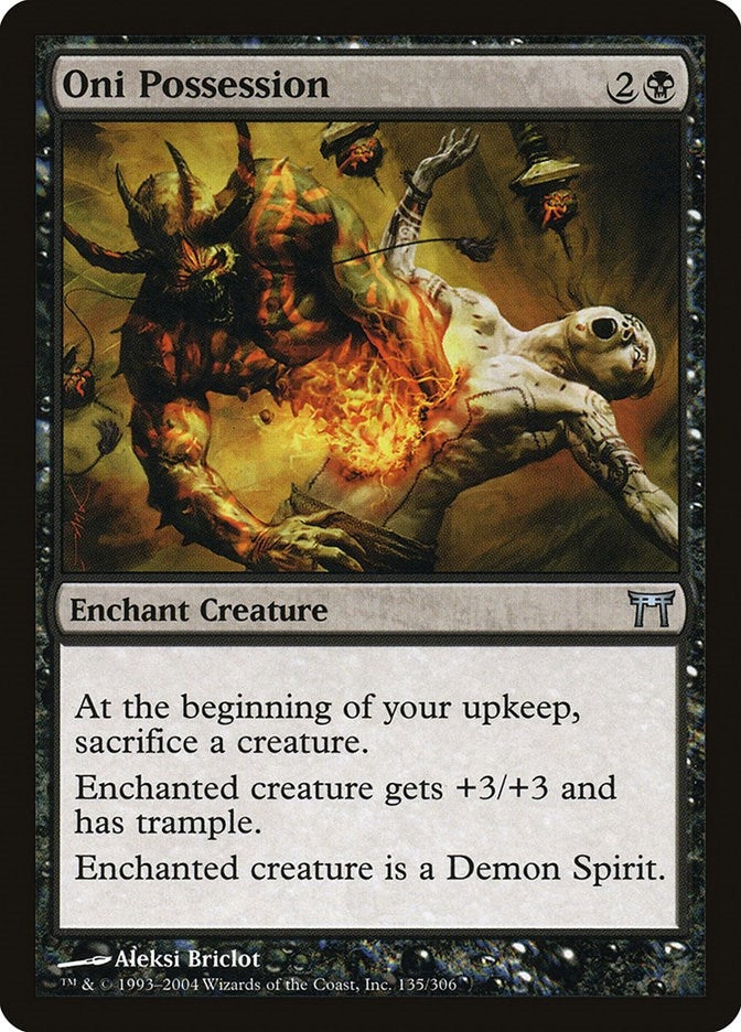 Oni Possession (135) (Champions of Kamigawa)