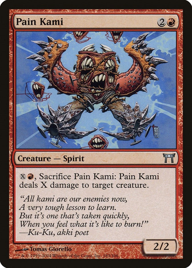 Pain Kami (183) (Champions of Kamigawa)