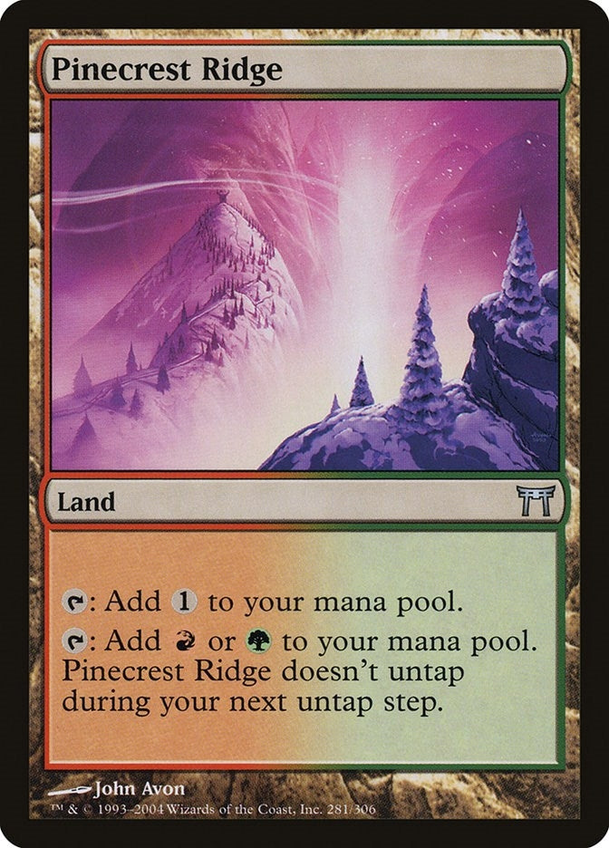 Pinecrest Ridge (281) (Champions of Kamigawa)
