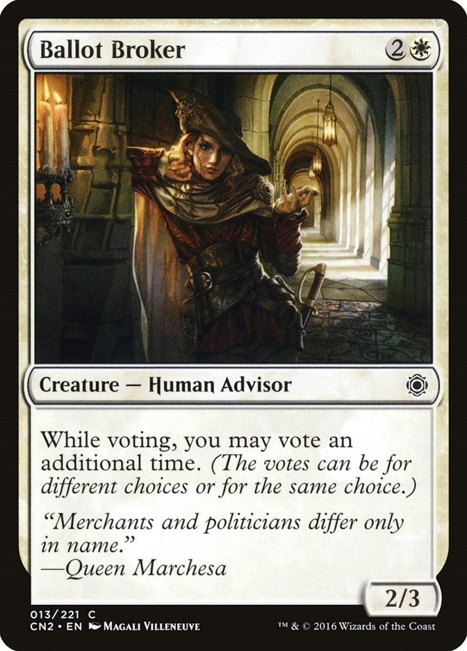 Ballot Broker (13) (Conspiracy: Take the Crown)