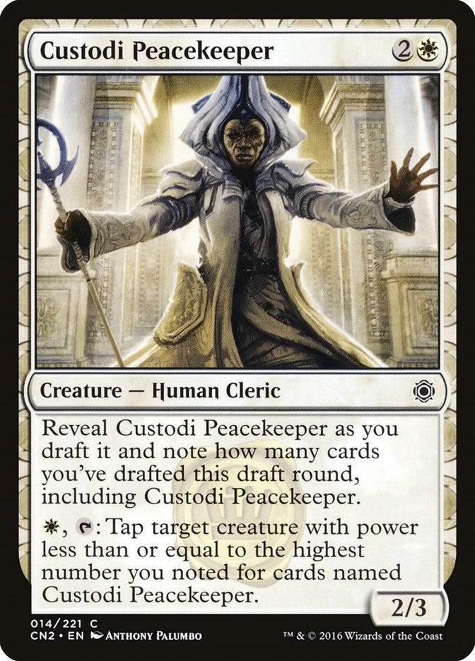 Custodi Peacekeeper (14) (Conspiracy: Take the Crown)