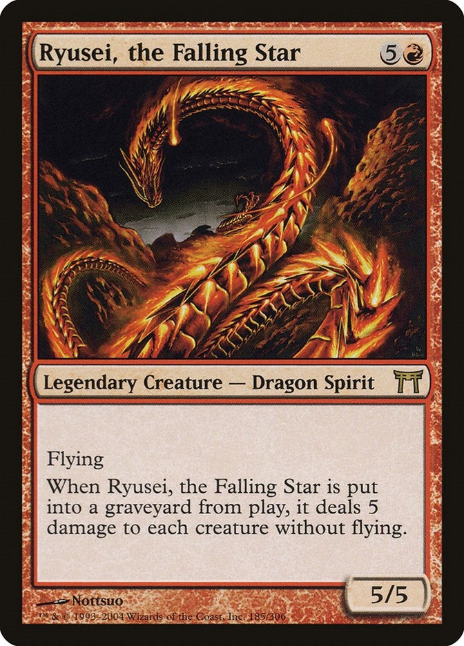 Ryusei, the Falling Star (185) (Champions of Kamigawa)