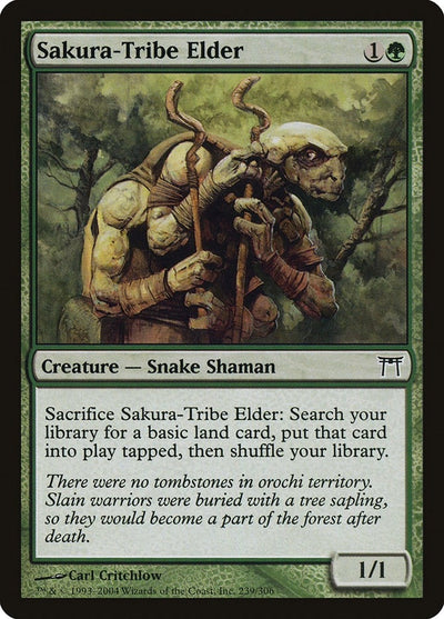 Sakura-Tribe Elder (239) (Champions of Kamigawa)