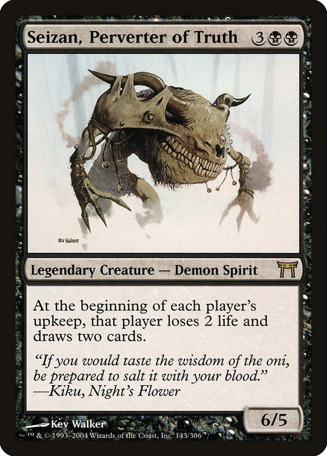 Seizan, Perverter of Truth (143) (Champions of Kamigawa)