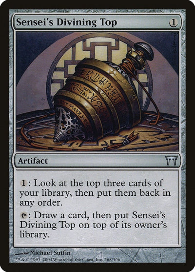 Sensei's Divining Top (268) (Champions of Kamigawa)