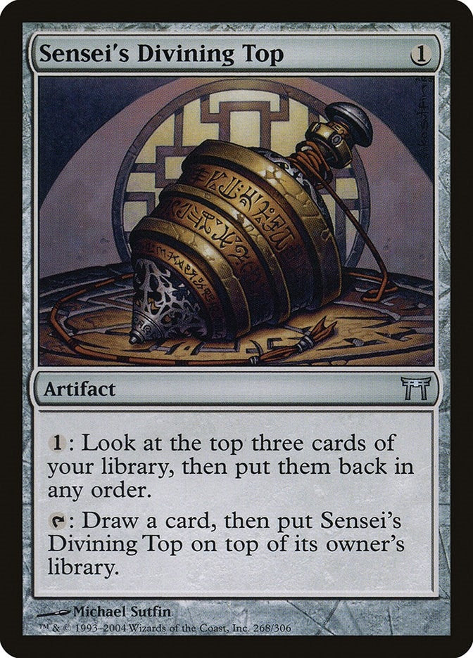 Sensei's Divining Top (268) (Champions of Kamigawa)