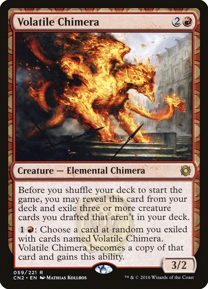 Image for Volatile Chimera (59) - Magic: The Gathering