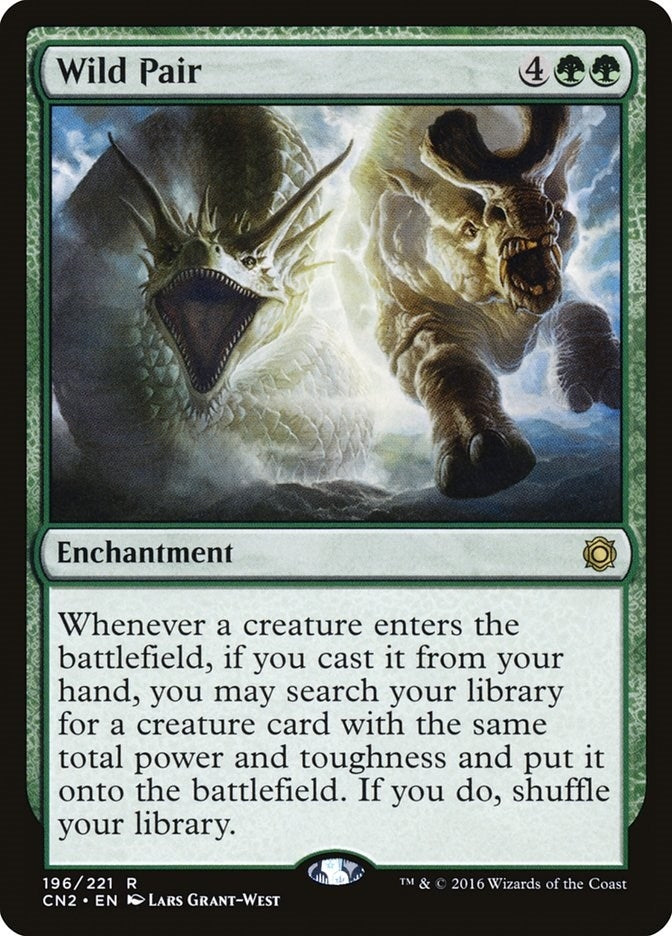 Image for Wild Pair (196) - Magic: The Gathering