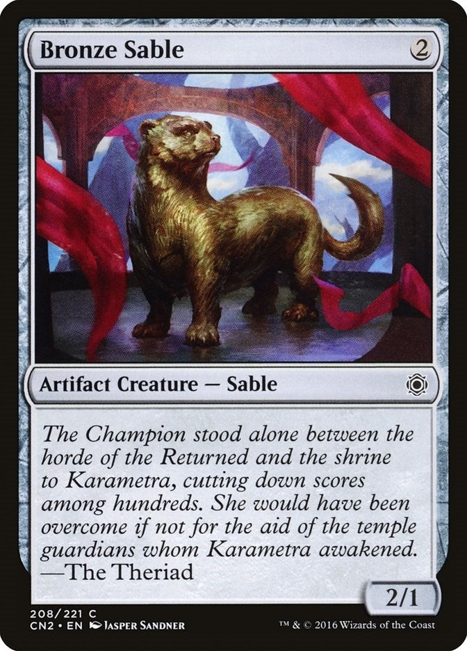 Bronze Sable (208) (Conspiracy: Take the Crown)