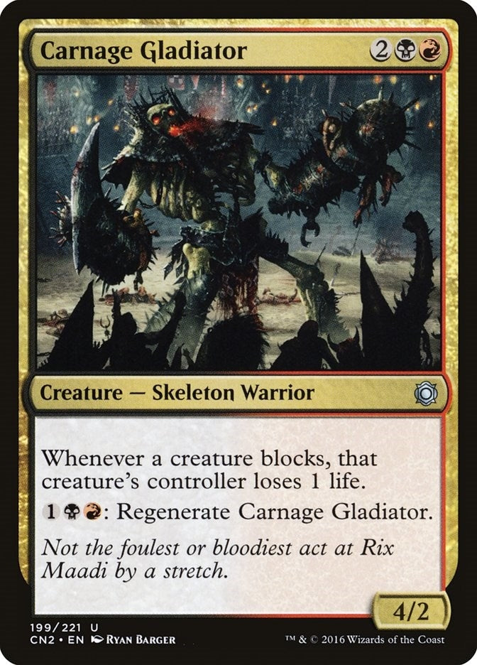 Carnage Gladiator (199) (Conspiracy: Take the Crown)