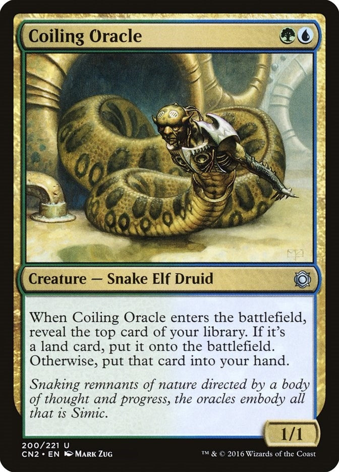 Coiling Oracle (200) (Conspiracy: Take the Crown)