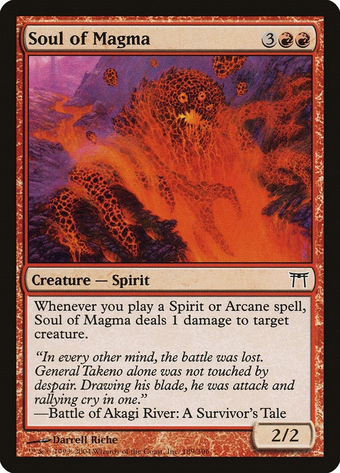 Soul of Magma (189) (Champions of Kamigawa)