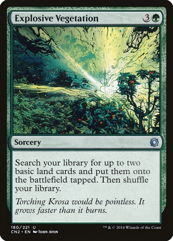Explosive Vegetation (180) (Conspiracy: Take the Crown)