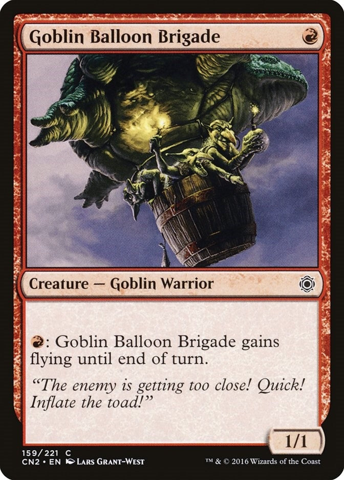 Goblin Balloon Brigade (159) (Conspiracy: Take the Crown)