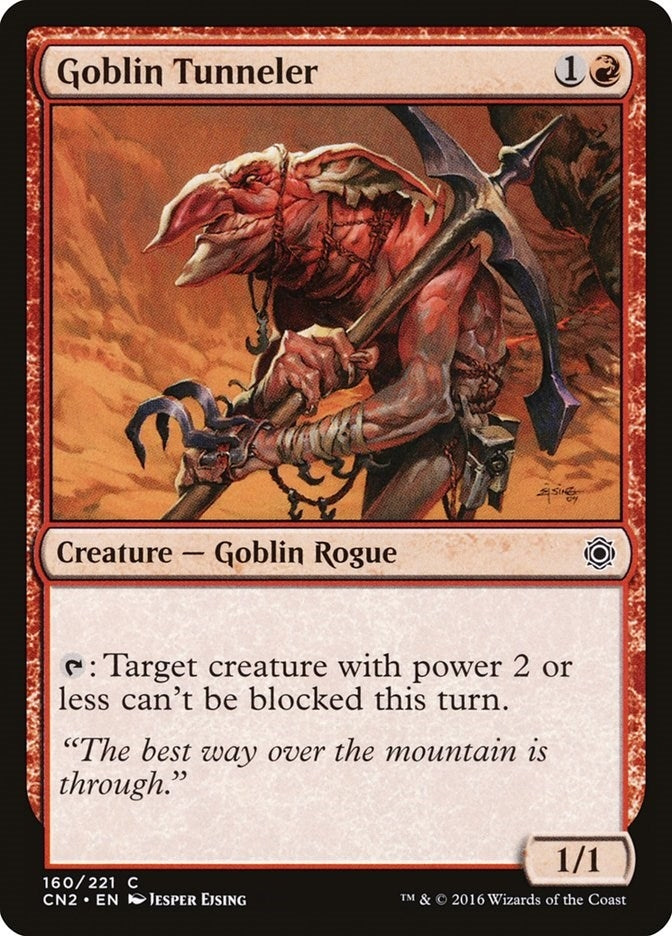 Goblin Tunneler (160) (Conspiracy: Take the Crown)