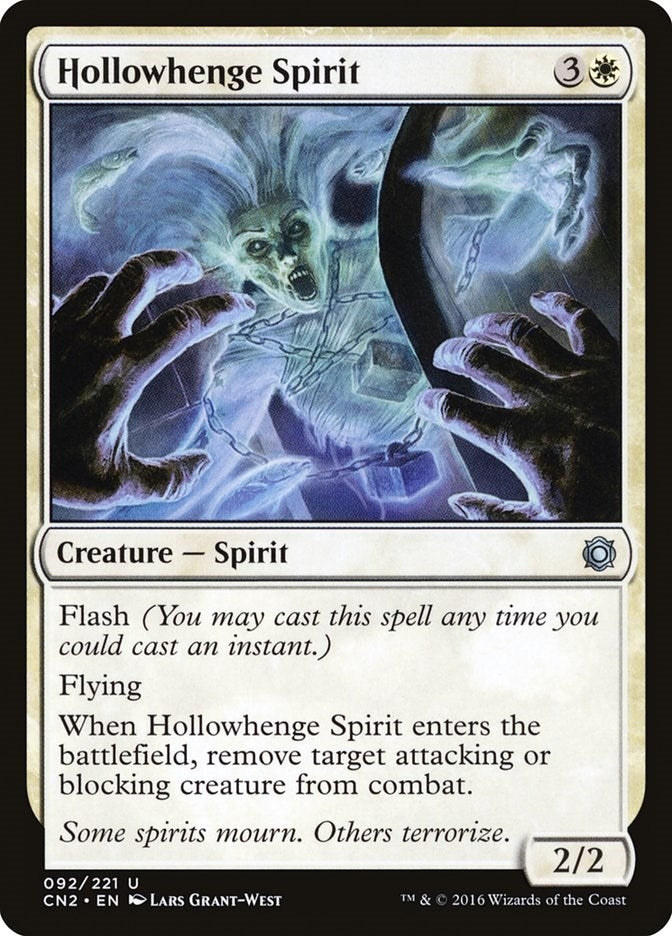 Hollowhenge Spirit (92) (Conspiracy: Take the Crown)
