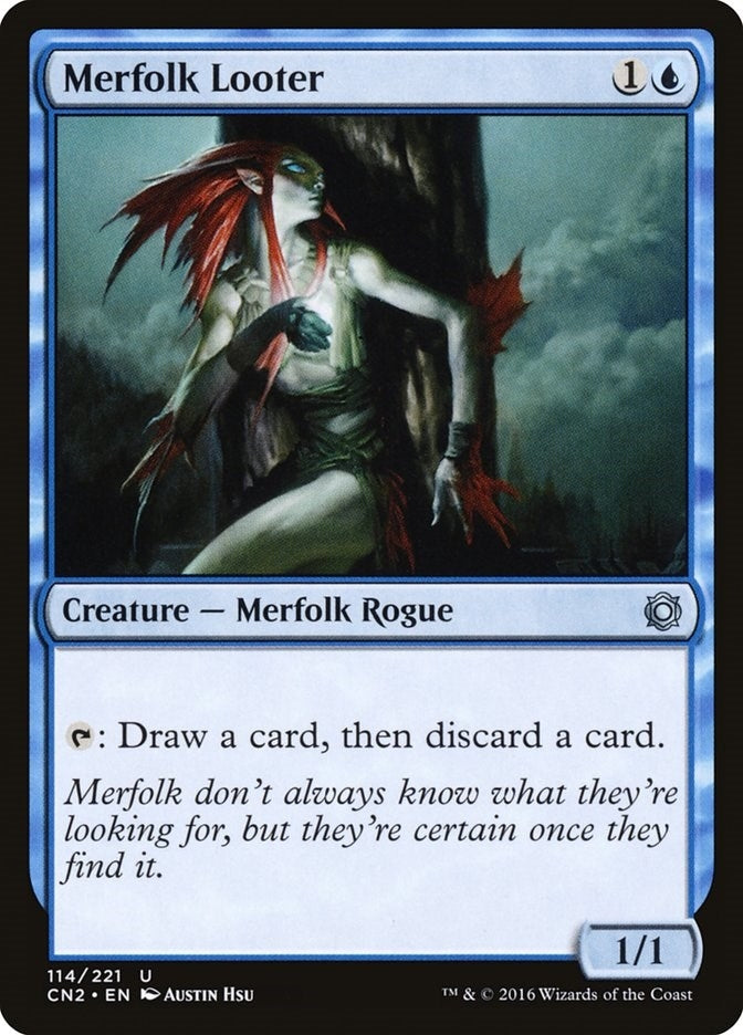 Merfolk Looter (114) (Conspiracy: Take the Crown)