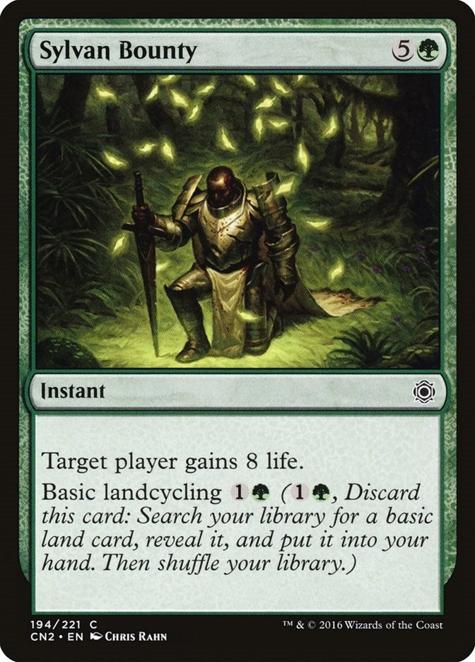 Sylvan Bounty (194) (Conspiracy: Take the Crown)