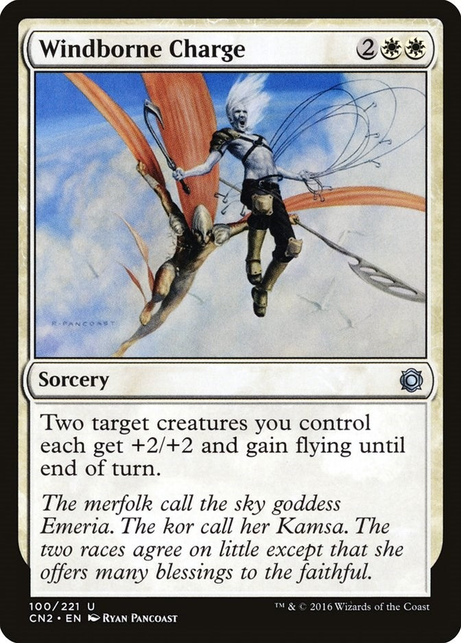 Image for Windborne Charge (100) - Magic: The Gathering